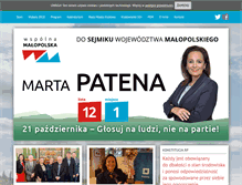 Tablet Screenshot of patena.pl